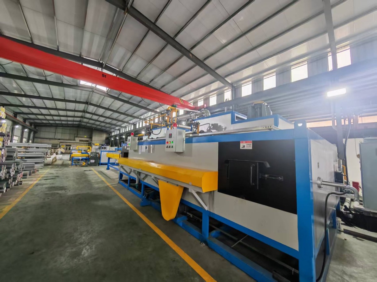 Real aluminum extrusion equipment within the CiTech partner manufacturing network